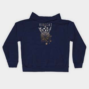 Zodiacat - a zodiac cattery: virgo - virgcat Kids Hoodie